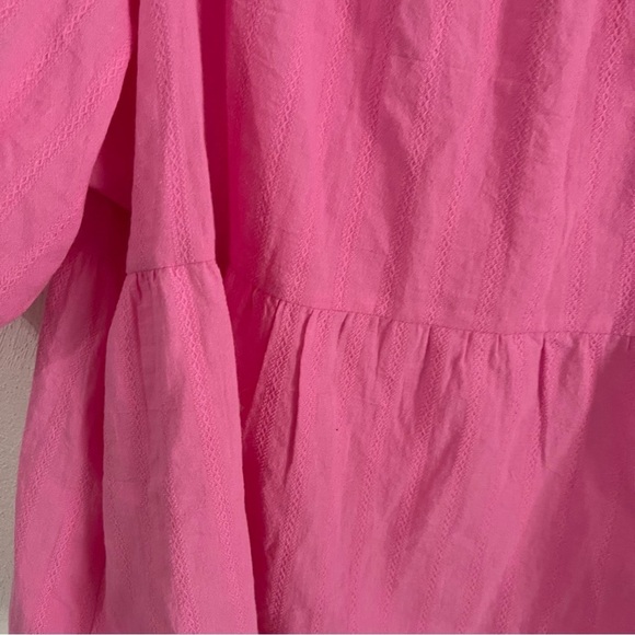 NWT a.n.a Women’s Size 2X Pink Peplum Top no flaws babydoll - Picture 6 of 9